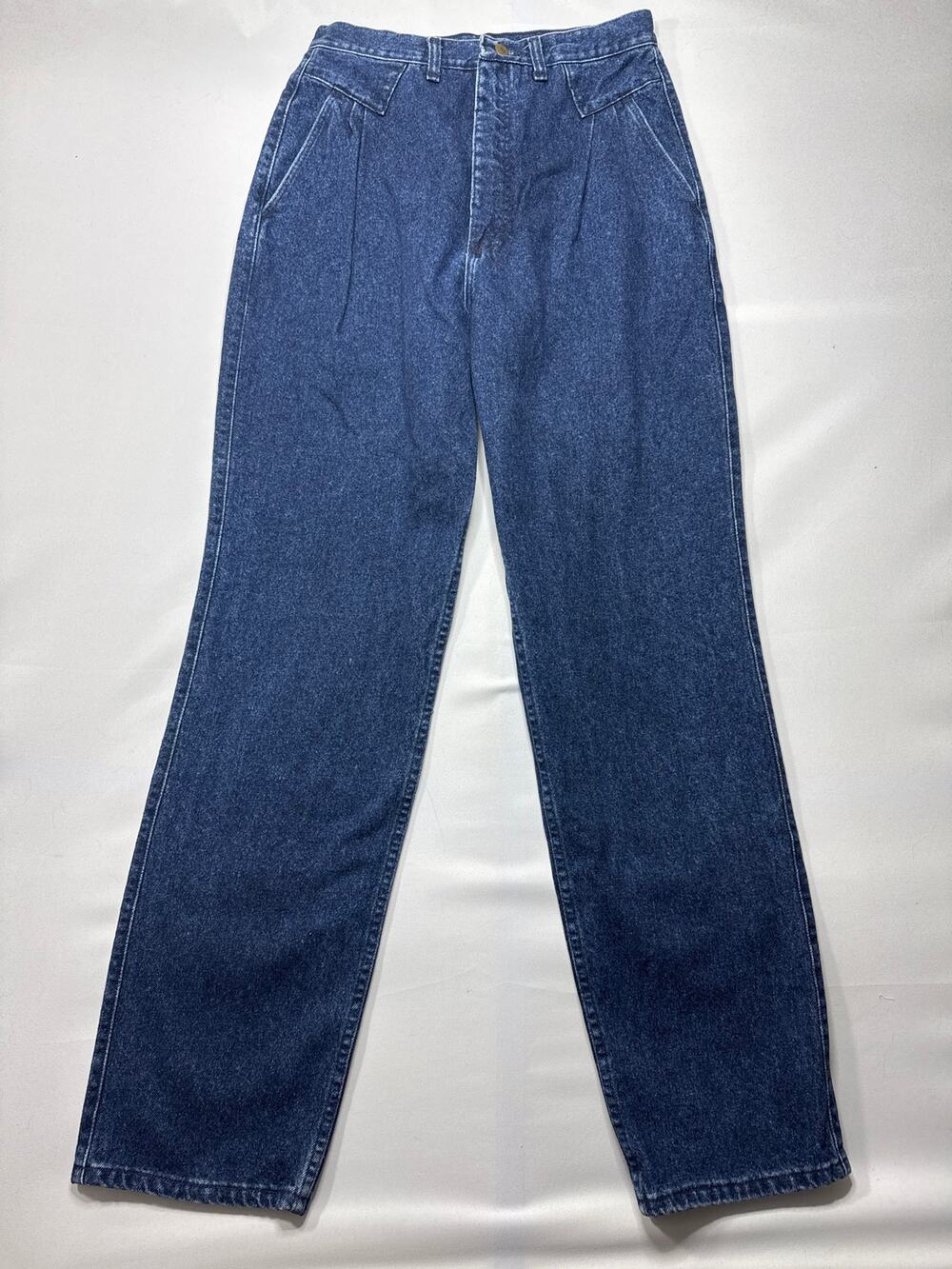 Vintage Wrangler‎ Silverlake Women's Straight Leg Blue Jeans - 17x36 (29x34.5)